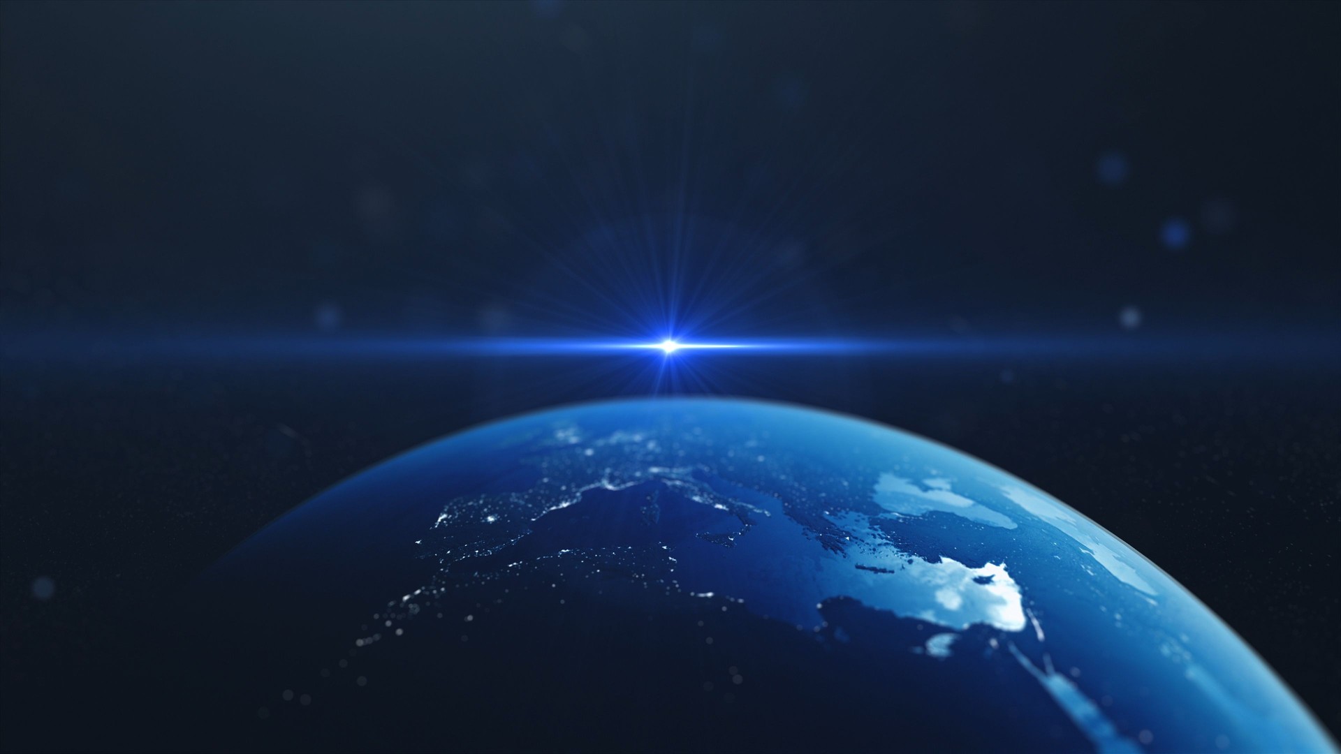 Planet Earth At Night